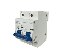 IWEBQSAP Disjoncteur Miniature Bipolaire AC 400 V 63 A 80 A 100 A DZ47-D100, 1 pièce(80A)
