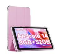 IWEGGO Tablette Android 14 avec étui, 7" 8 Go de RAM + 32 Go de ROM/ordinateur extensible de 1 To, tablettes avec appareil photo 5 MP, processeur quad-core 1,6 GHz, batterie 3000 mAh, tablette PC 5G