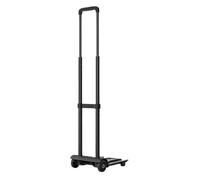 IWENZHKPA Chariot Transport Diable Pliable, Chariot À Plateau Portable, Utilitaire Plateforme for Bagages Diable(Black)