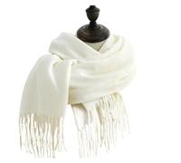 IWENZHKPA Écharpe Chale Écharpe Châle Femmes Hiver Gardez Une Enveloppe Au Chaud Grands Écharpes Solides Épaisses Foulards Dames avec Gland for Mariages Cadeaux for Etole Femme(K)