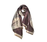 IWENZHKPA Écharpe Chale Écharpe de Cachemire à Imitation chaleureuse Écharpe Automne et Hiver Femmes châles Hommes rayés Lettres Écharpes Lady Couverture Wrap Foulards Etole Femme(Grey)