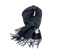 IWENZHKPA Écharpe Chale Écharpe de Laine Pure Hiver Mode Automne Chaud Cachemire écharpes Motif à Carreaux Longs Glands Hommes Femmes Enveloppant des châle Etole Femme(Blue Purple)