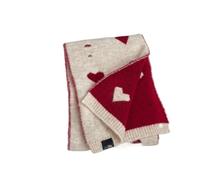 IWENZHKPA Écharpe Chale Écharpe Double Face À Motif d'amour, Châle Sauvage Simple Et Épais pour L'automne l'hiver Etole Femme(K)