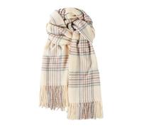 IWENZHKPA Écharpe Chale Écharpes Chaudes Et Épaisses en Imitation Cachemire pour Châles d'automne Et d'hiver, Enveloppes avec Pompon Etole Femme(Beige)