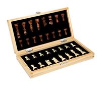 IWENZHKPA Échecs Jeu Échecs magnétiques en Bois Pliable Enfants Portables Adultes Puzzle de Loisirs Jeu Jeus Echec Echiquier(39x39x4.8cm)