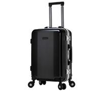 IWENZHKPA Valise Valise Intelligente de Chargement USB Externe Bagage Mot Passe Double Boucle Cadre en Aluminium valises De Voyage(B,20in)