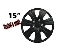 IWH 074886 Enjoliveur Tonga, 14 ", Noir Mat, Nombre 4