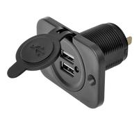 IWH 19006 USB prise encastrable double 12/24 V 2100 mAh