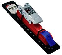 IWH 79422 Sangle de serrage simple Force de traction LC : arrimage plaquant (simple/direct)=549 daN (L x l) 500 cm x 2.5 cm à