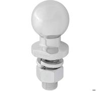 IWH Boule d'attelage Charge d'appui admissible=2000 kg 50 mm Silver Steel50