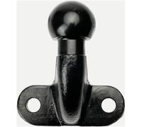 IWH Vertriebs GmbH Boule d'attelage de remorque 50 mm angle droit noire 2 trous
