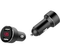 IWH Chargeur USB Dual avec indicateur de tension Charge de courant max=4800 mA 12 ou 24 V/DC