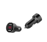 IWH Chargeur USB pour voiture avec indicateur de tension