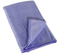 Chiffon en micro fibres bleu