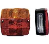 IWH Feu de recul pour remorque borne à vis clignotant, feu stop, éclairage de plaque minéralogique, feu arrière arrière, gauche