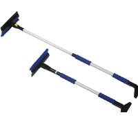 IWH Gratte-glace télescopique avec balai à neige 130 cm