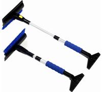 IWH Gratte-glace télescopique avec balai à neige 66 cm