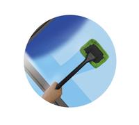IWH Nettoyeur de vitres de voiture avec pad microfibre