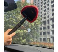 IWH Nettoyeur de vitres en microfibres pour véhicules avec gratte-givre