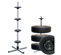 IWH Porte-jantes/pneus de voiture, pour 4 pneus de 225 mm