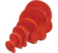 IWH Set d'entonnoirs 6 pièces orange