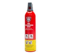 IWH Spray extincteur 750 ml – Mousse A+F compacte, idéal camping, voiture, maison