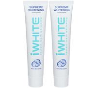 iWhite Supreme Whitening Dentifrice Dentifrice(S) 2x75 ml