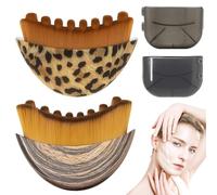 IWIDYA 2pièces Brosse visage lymphatique,pour Sculpter Mâchoire,l'angle de la Mâchoire,Brosses de Massage pour Cou,raffermit et tonifie la peaudesign Ergonomique