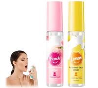 IWIDYA Spray haleine fraîche, haleine fraiche,spray anti-halitose pour odeur buccale, spray rafraîchissant au citron, mauvaise haleine Limins, haleine fraîche fruitée, confort buccal, format de poche