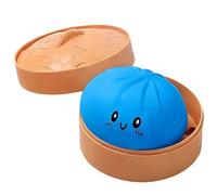 IWIDYA Squishy Dumpling,Ravioli squishy,avec boîte à Vapeur, pour créer Une Bonne Humeur