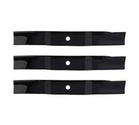 IWIWE 04771200 Lot de 3 lames de tondeuse à gazon compatibles avec Gravely ZT X, ZT XL Series, Ariens IKON X XL XD, Edge, lames de tondeuse à gazon à virage zéro de 132,1 cm remplaçant les lames de