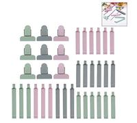 iwobi 36 pièces Clip d'étanchéité,Clip Sacs de fermeture en plastique Clip De cachetage de nourriture