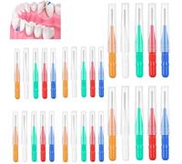 iwontalersy 24 Pièces Brossettes Interdentaire,Dent Brossette Outil de Nettoyage de Dents,pour Nettoyer Entre Dents,Maintien de la Santé Bucco-Dentaire