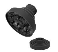 iwontalersy Diffuseur d'Air Chaud pour Cheveux Bouclés,Diffuseur de Cheveux Universel Pliable,Accessoire Pour Embout Diffuséur Seche Chevéux,Pour Coiffer Les Cheveux Bouclés ou Ondulés