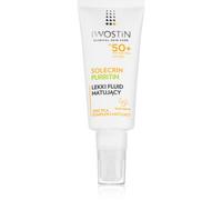 Iwostin Solecrin fluide matifiant pour peaux grasses sujettes à l'acné SPF 50+ 40 ml
