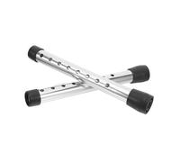 IWOWHERO 1 paire de tubes de rechange pour déambulateur - Extensions de jambes de rechange avec embouts - Accessoires pour pieds de déambulateur à usage domestique et