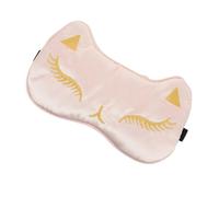 IWOWHERO 1 Pc Des Lunettes De Dormir Les Yeux Bandés Ombre Des Yeux Visière Endormie Masque De Sommeil Pour Les Femmes Masque Pour Les Yeux En Satin Pour Dormir Rose Soie
