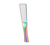 IWOWHERO 1 Pièce Dissolvant De Peau Morte Inoxydable Outils De Pédicure Pour Les Pieds Fissuré Scrubber Des Dossiers Dissolvant De Rasoir De Pied Lime à Pied Dissolvante Dur Colorful