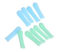 IWOWHERO 10 pièces Silicone Ear Spoon Covers Soft Ear Cleaning Tool Compatible With Various Spoons For Comfortable And Gentle Removal