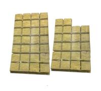 IWOWHERO 100 pièces Cubes de Culture sans Sol pour Culture Hydroponique Intérieure Substrat Léger et Compact pour Semis Bouturage et Repiquage des Plantes