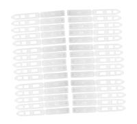 IWOWHERO 100 Pièces DIY Plastic Hair Clips With Teeth For And Pets PP Snap Barrettes For Creative Hair Accessories And Pet Decoration Transparent