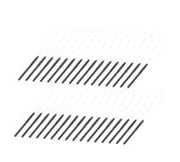 IWOWHERO 100 Pièces Enfile-aiguilles pour Extensions Cheveux avec Crochet Plastique Poignée Outil de Tirage Perles Résistant pour Coiffure et