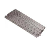 IWOWHERO 100 pièces Lot de Brochettes Acier Inoxydable Durables Bâtonnets Barbecue Extra Épais pour Griller et Pique- Plein Air