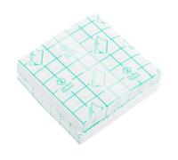 IWOWHERO 100 pièces Palette de Maquillage Adhésive pour Main Palette Mixte Imperméable PU Accessoire Cosmétique Pratique et Léger pour Modulation de Fond de Teint Couleur Couleur Aléatoire