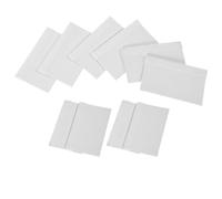 IWOWHERO 100 Pièces Raclette d'Installation en Feutre pour Film Adhésif Outil de Pose pour Autocollants et Films Vinyle Mini Lisseur Portable Blanc pour Téléphone Voiture et Vitres