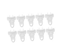 IWOWHERO 10ensemble Cache Prise Électrique Transparent De Couvre-prises Sécurisés Pour Garçon Fille Avec Ouvreur Et Sécurité Domestique Pour Bébés Et Animaux