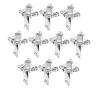 IWOWHERO 10pièces Accessoires De Décoration Pour Charms Croisés Étincelants Pour Manucure Bijoux à Pour Événements Spéciaux Et Carnaval