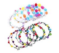 IWOWHERO 12pièces Bandeau à Guirlande Délicat Lumineux Accessoire De Coiffure Décoratif Coiffe De Fête Élégante