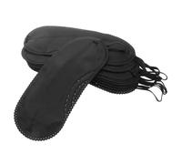 IWOWHERO 12pièces Masque de Sommeil Portable et Occultant Bandeau Souple et Réutilisable pour Jeux Protection des Yeux Pendant la Nuit