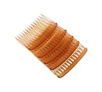 IWOWHERO 15pièces Peignes à Cheveux Plastique Ondulés Pour Femmes Accessoires Capillaires Couleur Aléatoire